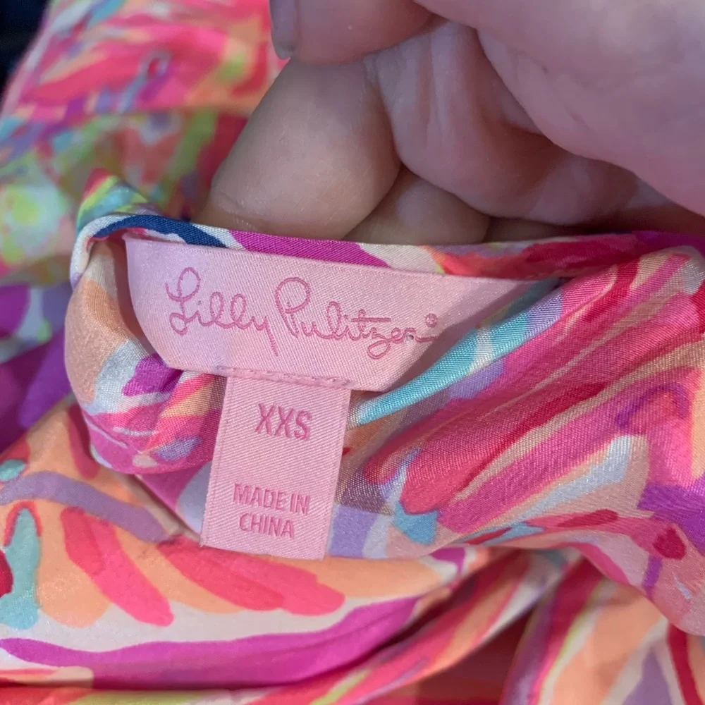 Lilly Pulitzer lachelle silk midi dress - Picture 3 of 5